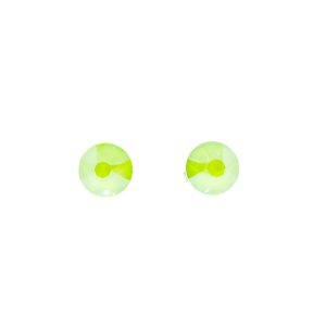 Crystal Lime Titanium Earrings