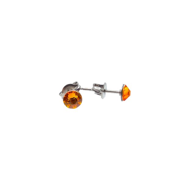 Fireopal Titanium Earrings