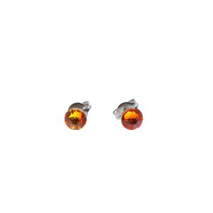 Fireopal Titanium Earrings