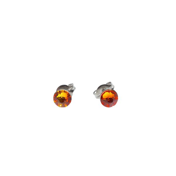 Fireopal Titanium Earrings