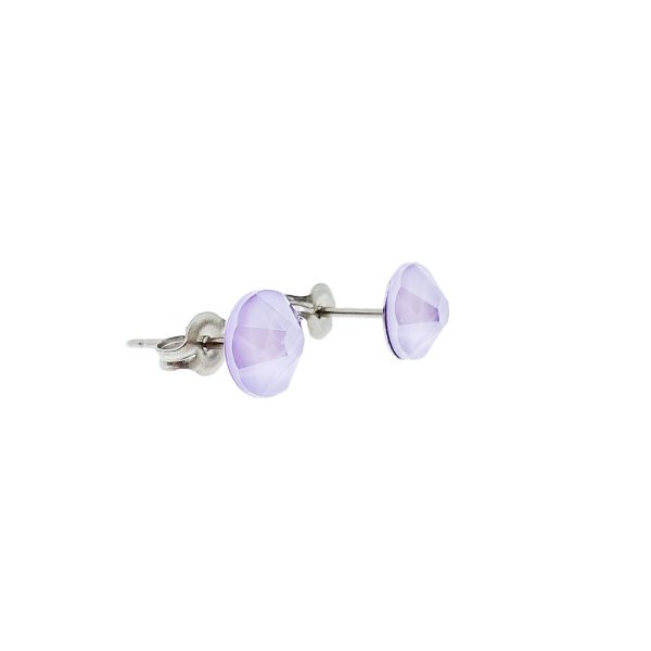 Swarovski Lilac Titanium Earrings