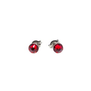 Swarovski Scarlet Titanium Earrings