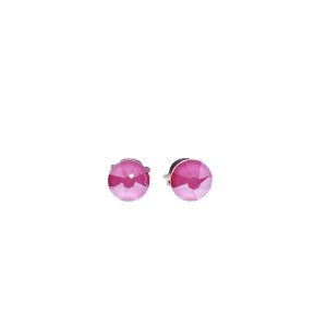 Peony Pink pure titanium earrings